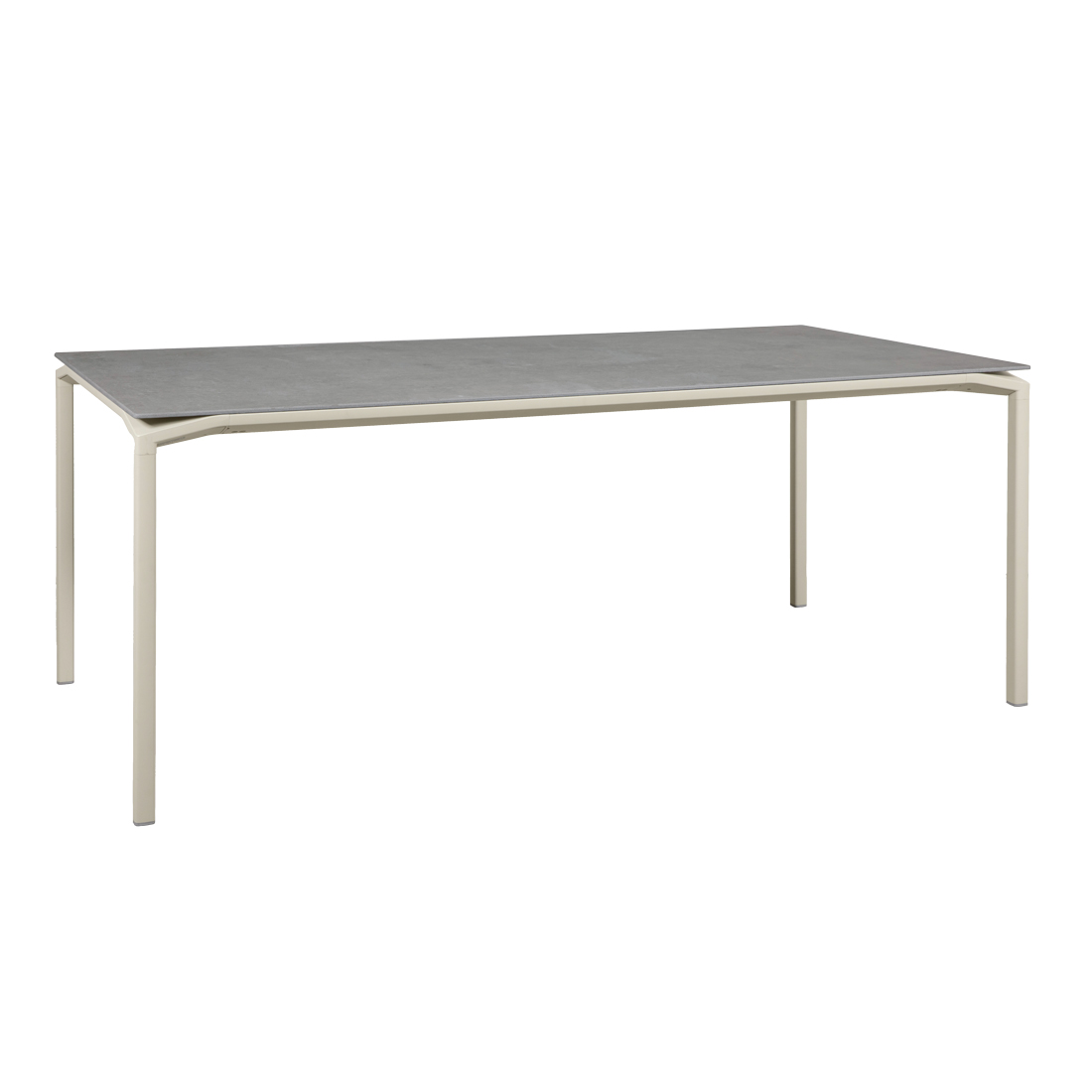 Fermob - Calvi Mineral Tisch 195x95 cm kreta lehmgrau