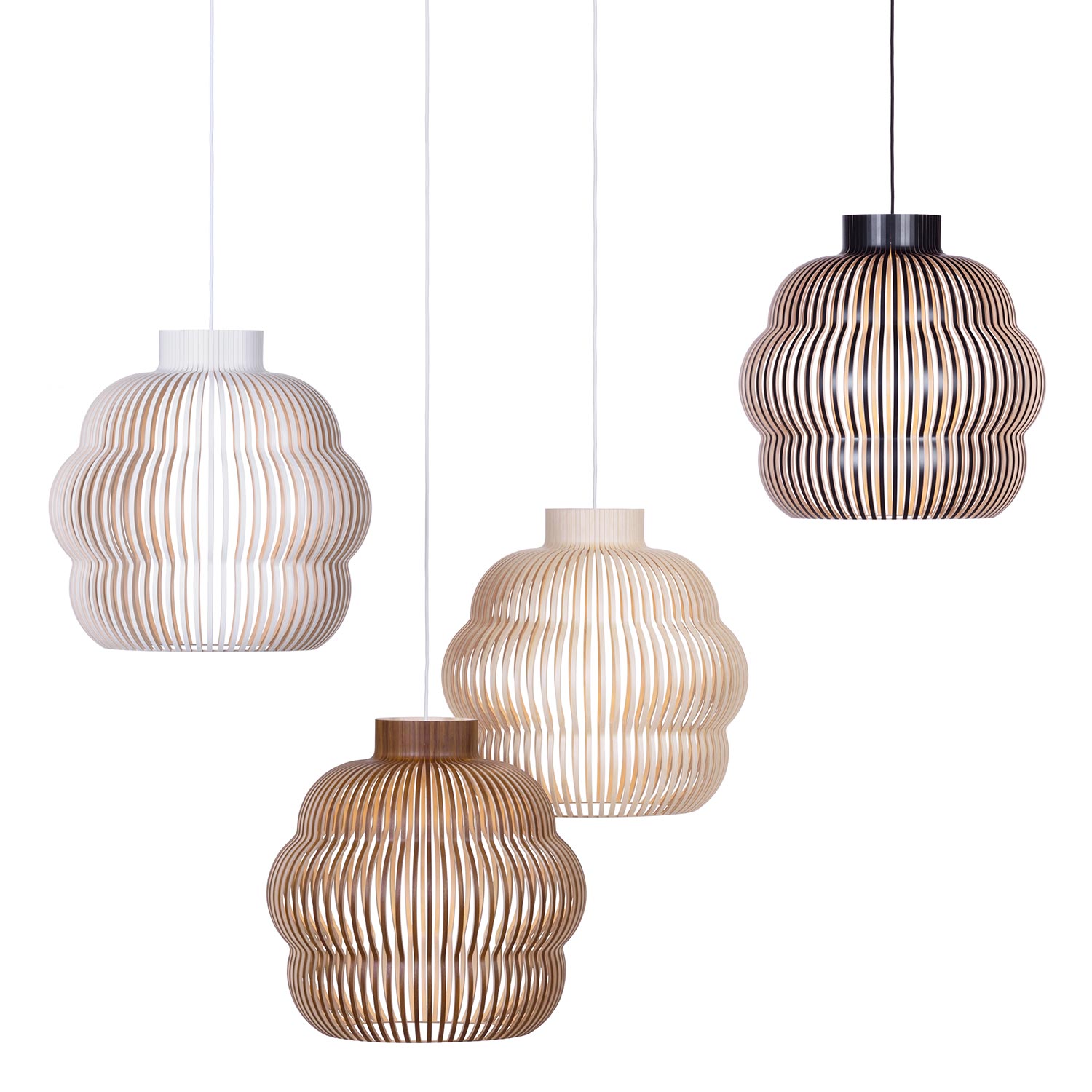 Secto Design - Kumulo 5200 Pendelleuchte schwarz