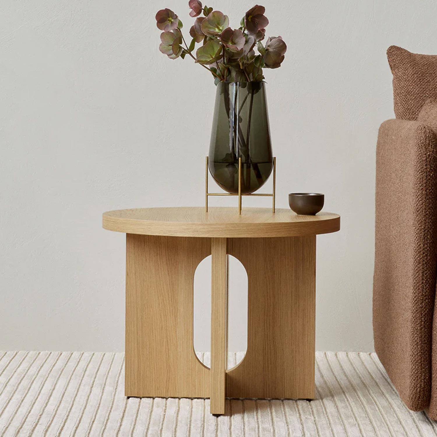 Audo - Androgyne Beistelltisch Dark Stained Oak