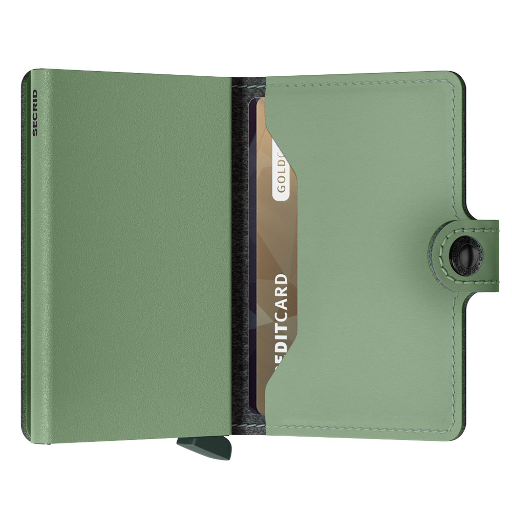 secrid miniwallet yard powder pistachio offen 79030