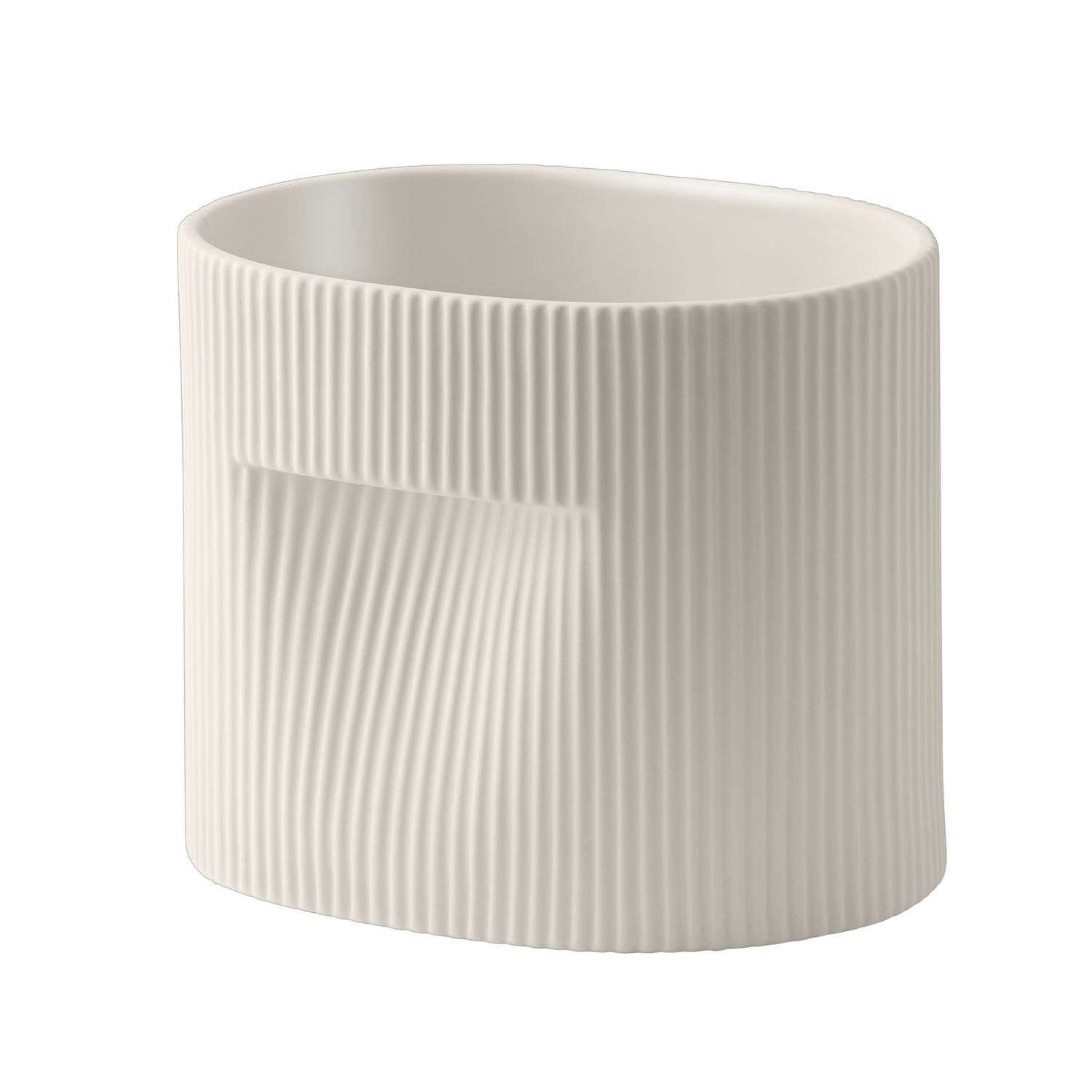 muuto Ridge Blumentopf off white 15 cm 105342