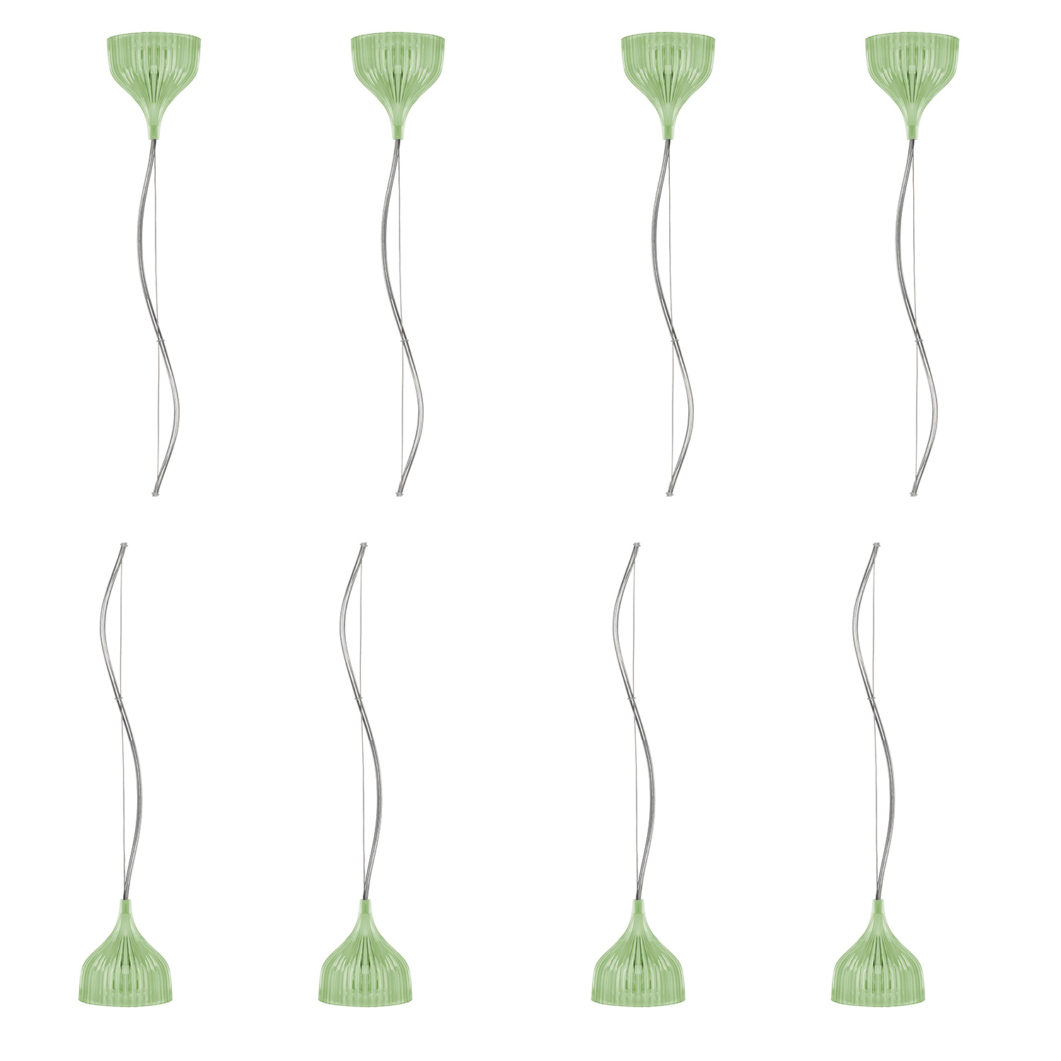 1 ge Hngeleuchte grn kabel