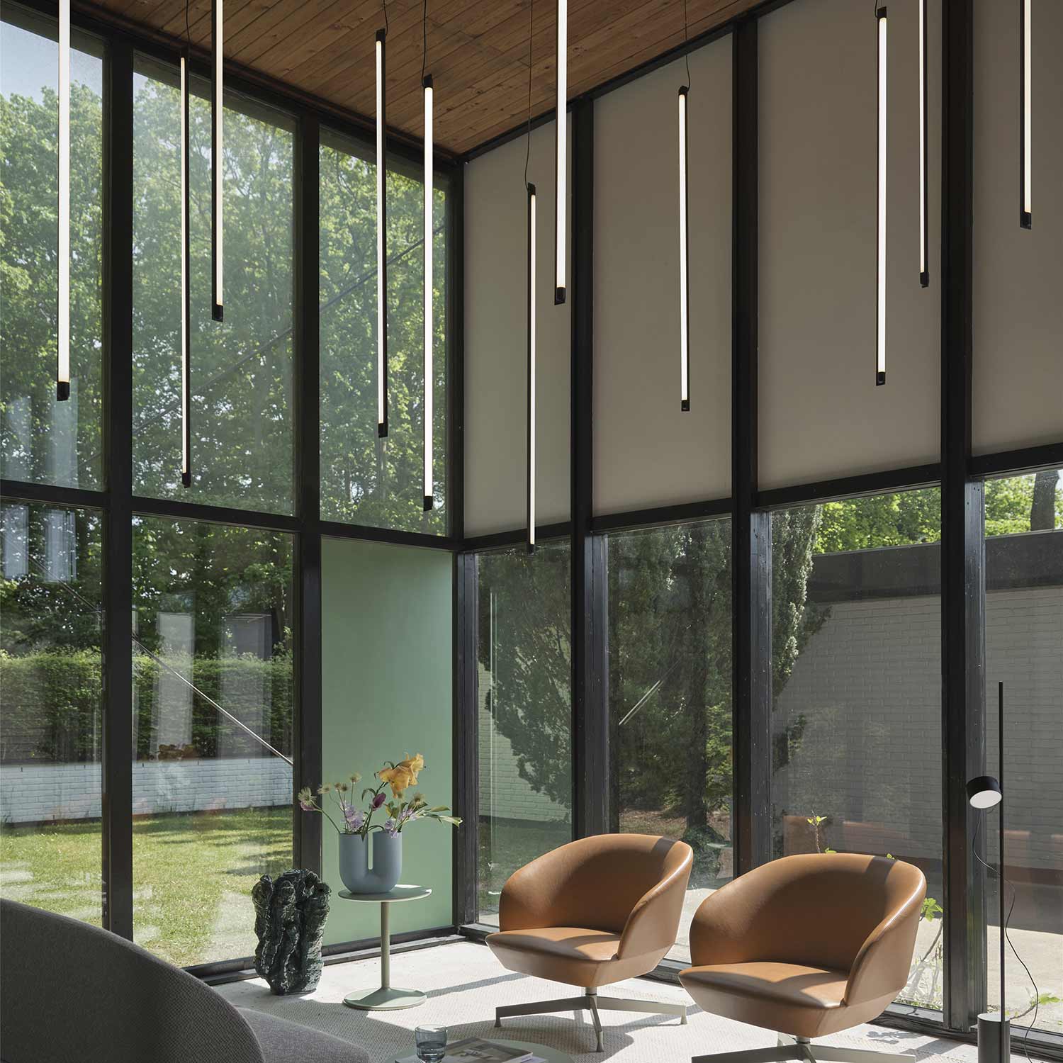 muuto fine haengeleuchte schwarz 90 wohnzimmer vertikal 97197