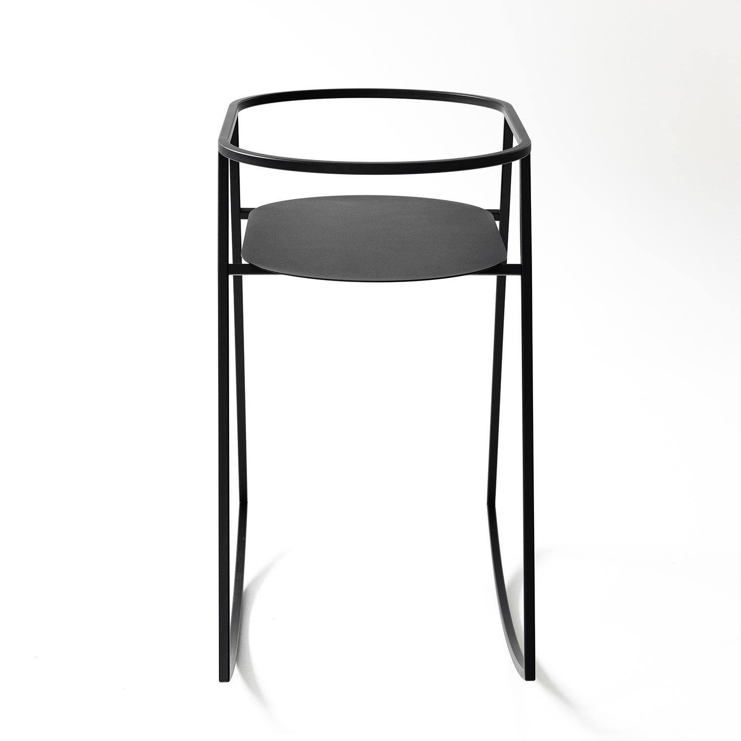 metallbude korsina babywiege schwarz frontal 96906