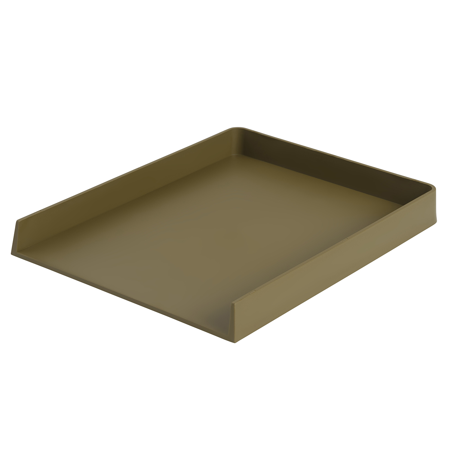 muuto Arrange desktop tray 32x25 brown green 99395