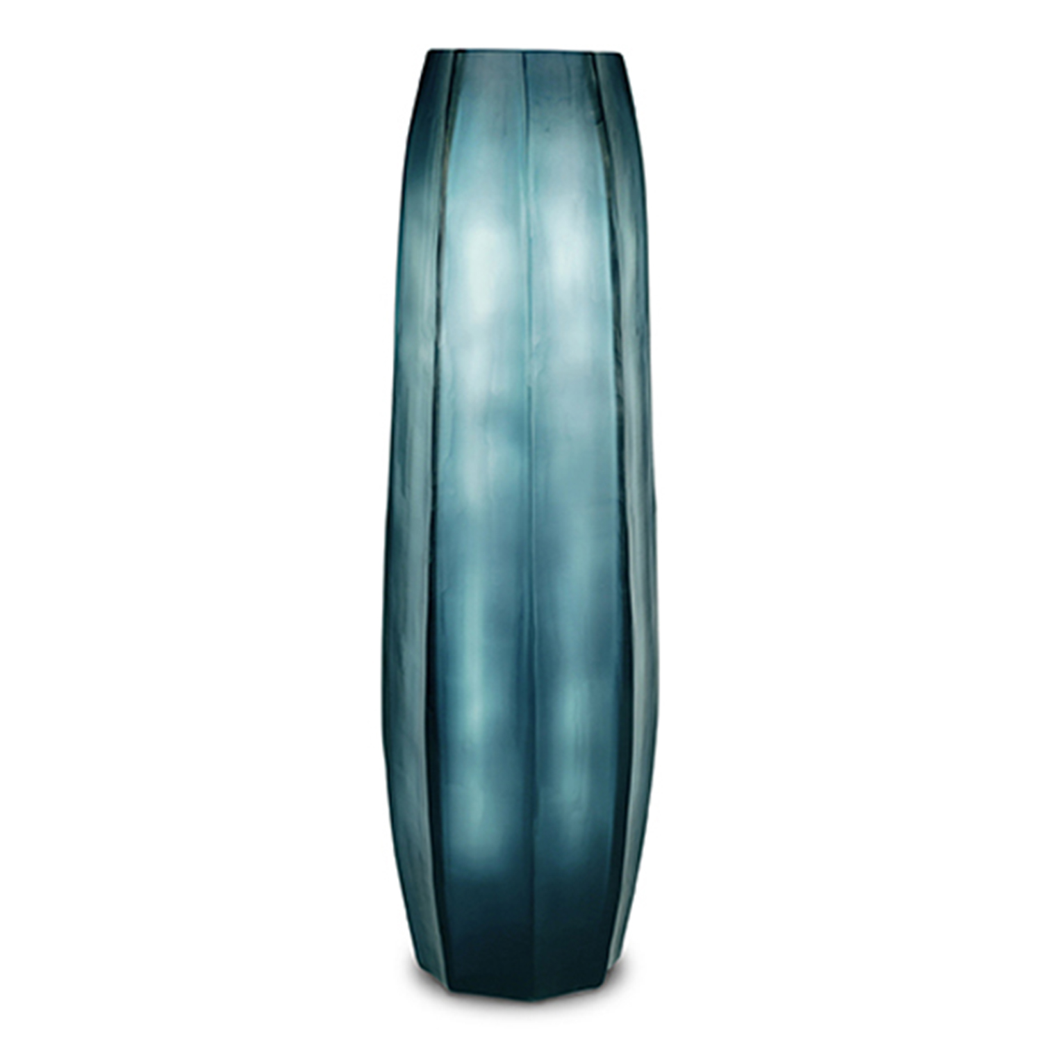 guaxs koonam vase ocean blue indigo tall 94417