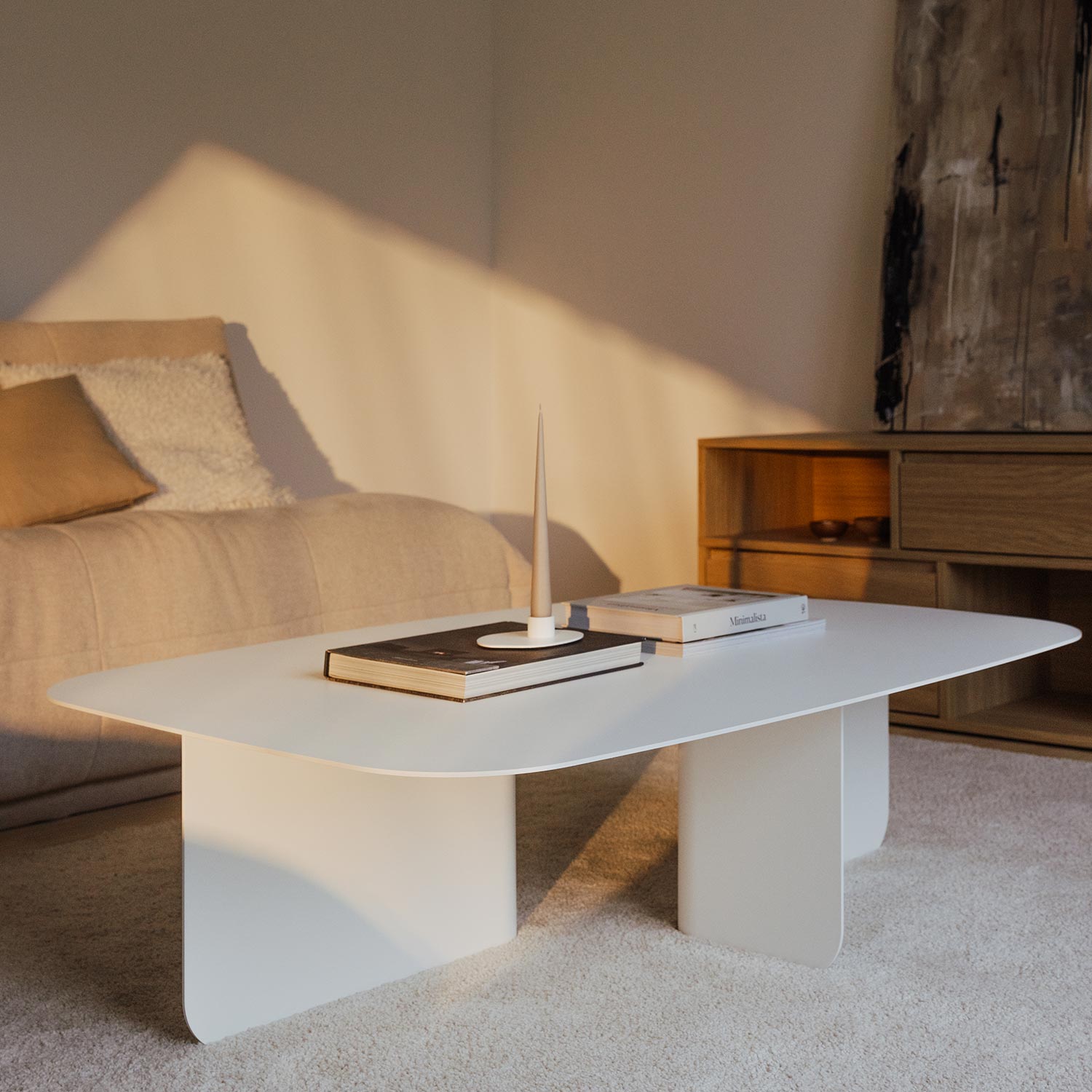 metallbude livia couchtisch weiss wohnzimmer 96947