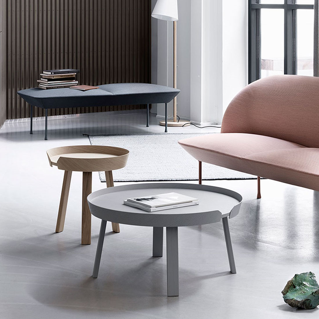 around tisch muuto grau holz 26602