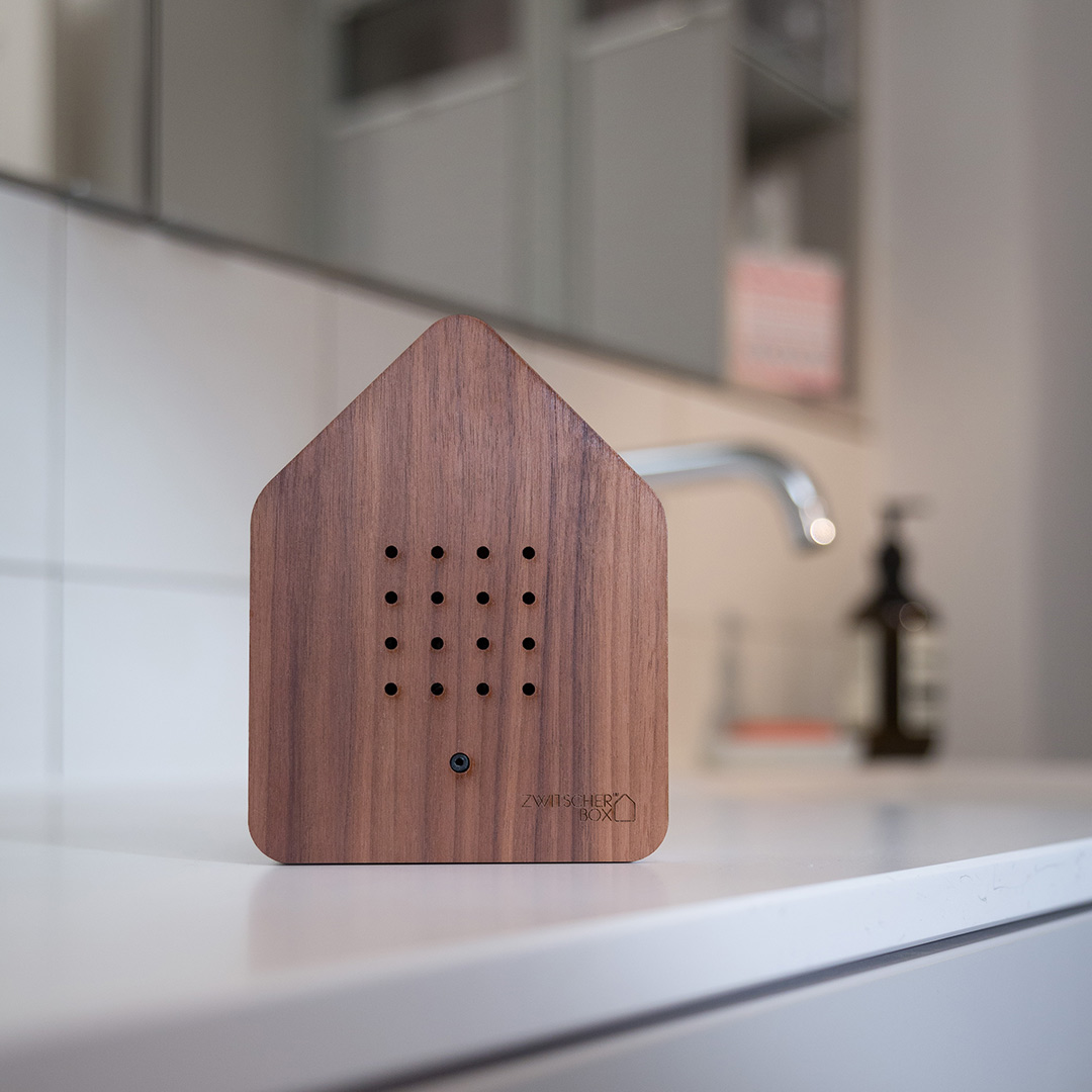 relaxound zwitscherbox holz walnuss 67863