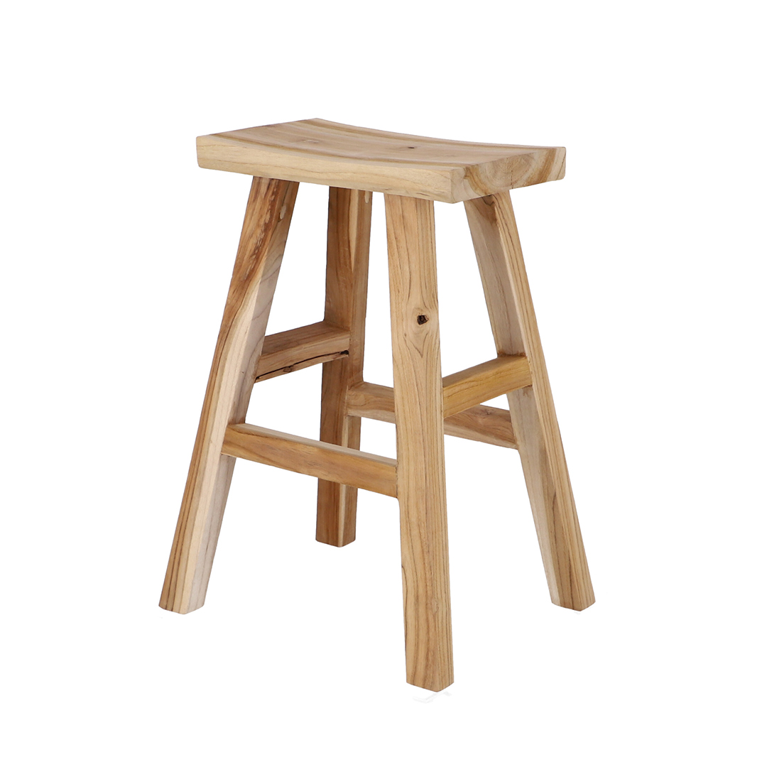 jan kurtz curve barhocker klein teak 72852