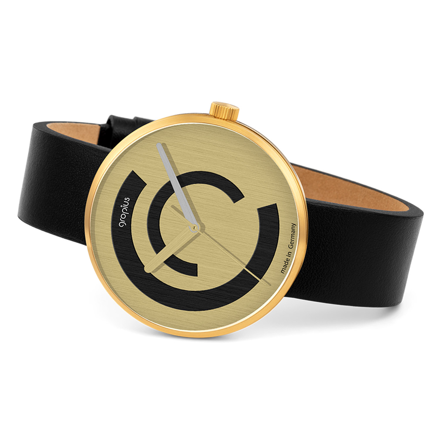 walter gropius centum deluxe uhr bauhaus wg014 03Z 70380