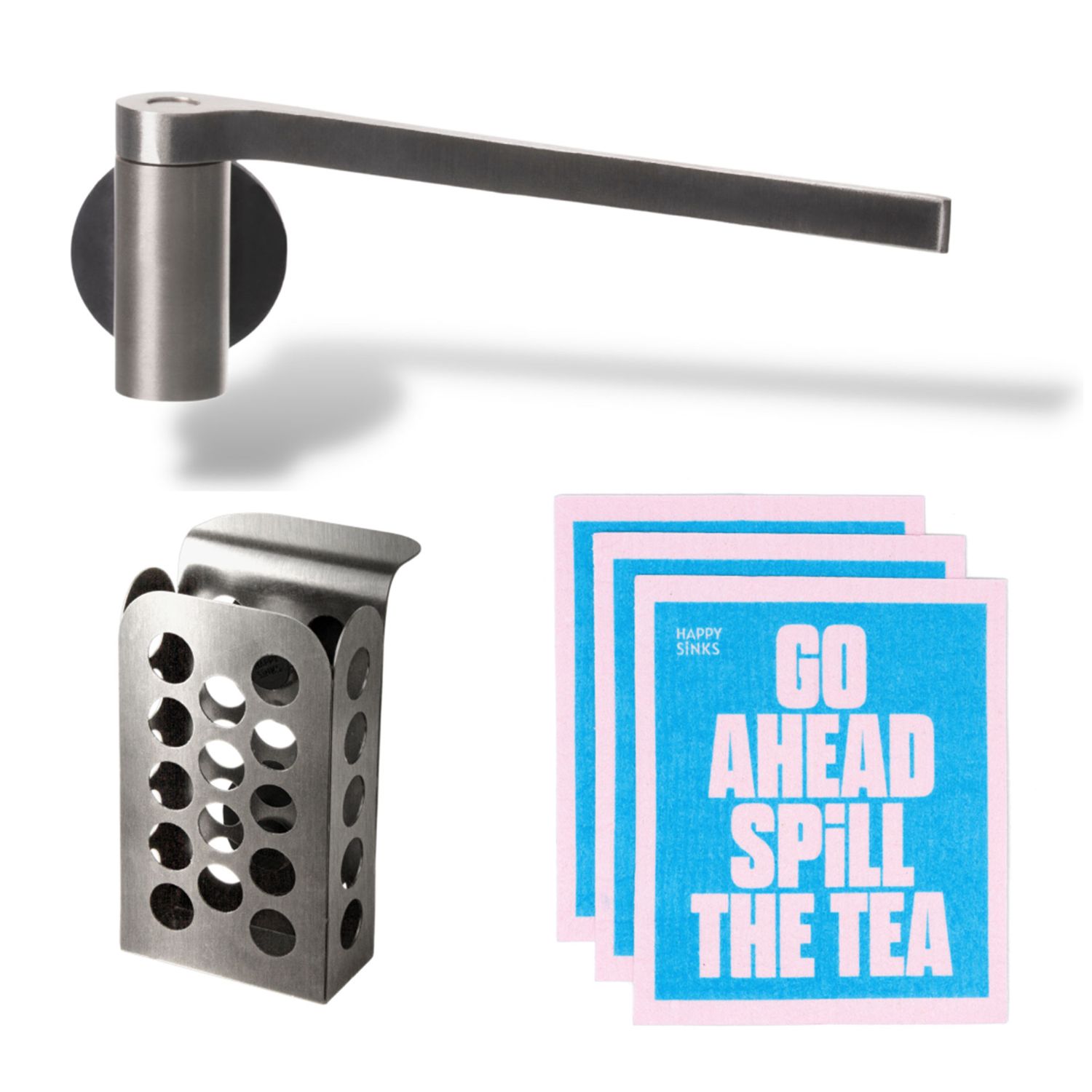 HAPPY SiNKS - Spülenset Edelstahl