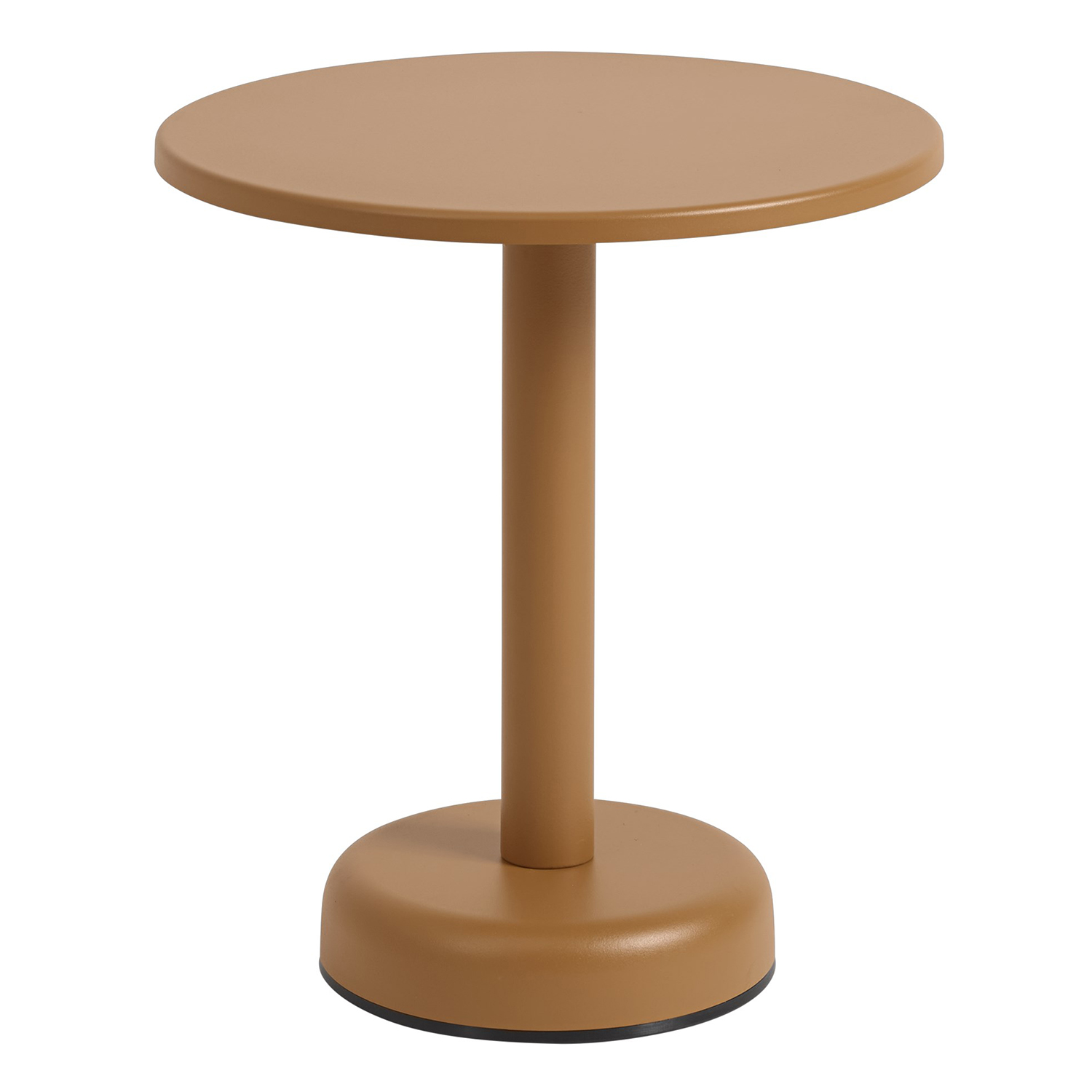 muuto Linear steel coffee table 42 h47 burnt orange 99222