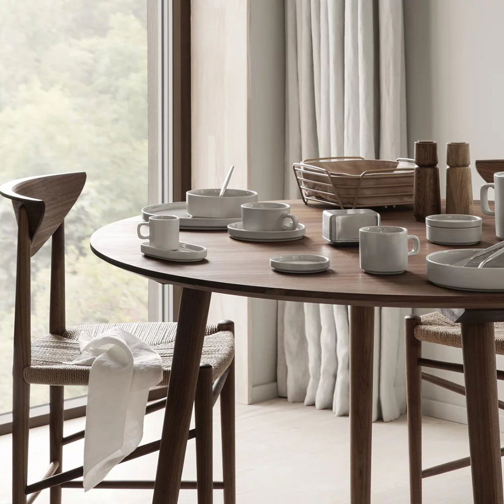 blomus - PILAR 2x Teetasse mit Untersetzer agave green