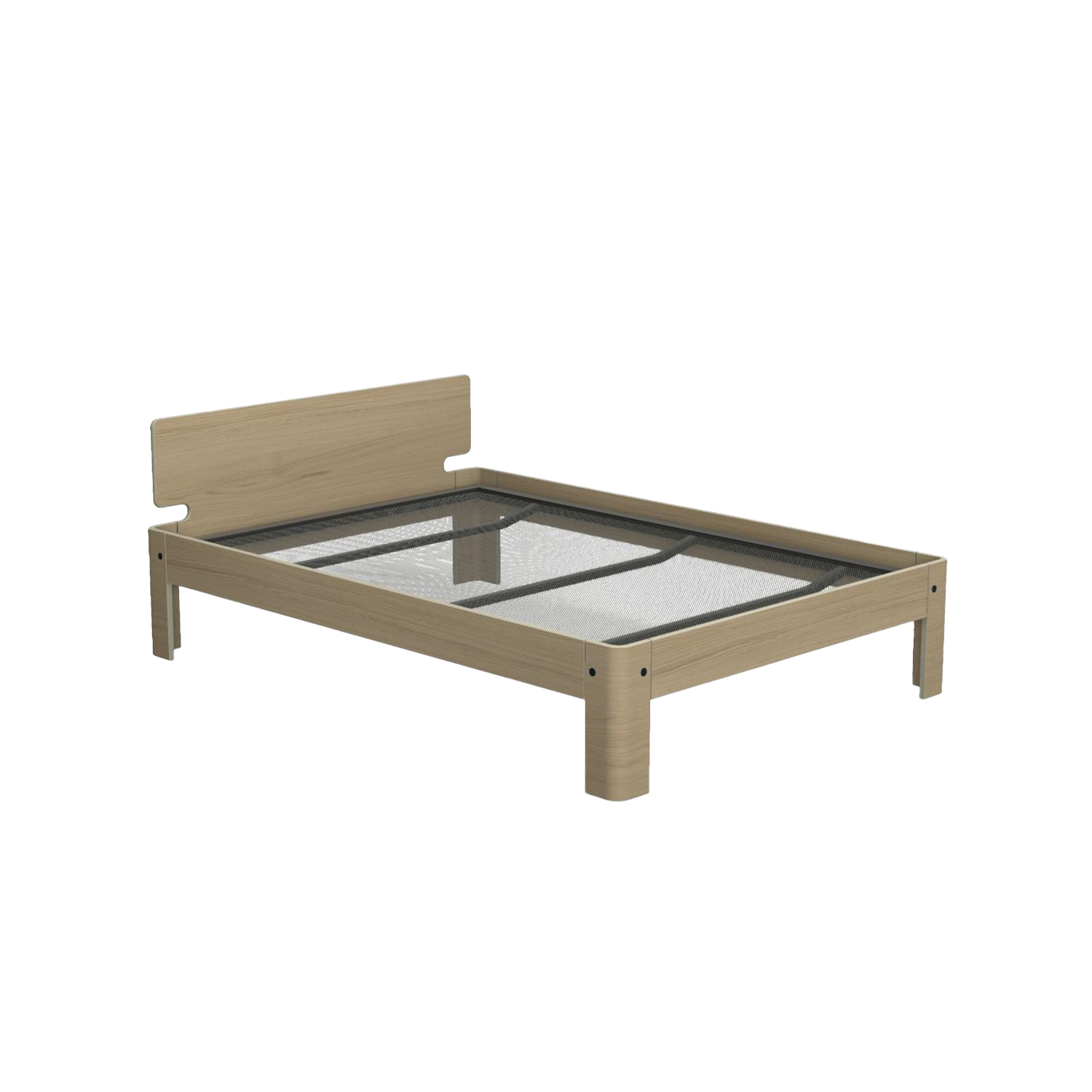 Auping - Auronde Bett natural oak 140 x 200 cm