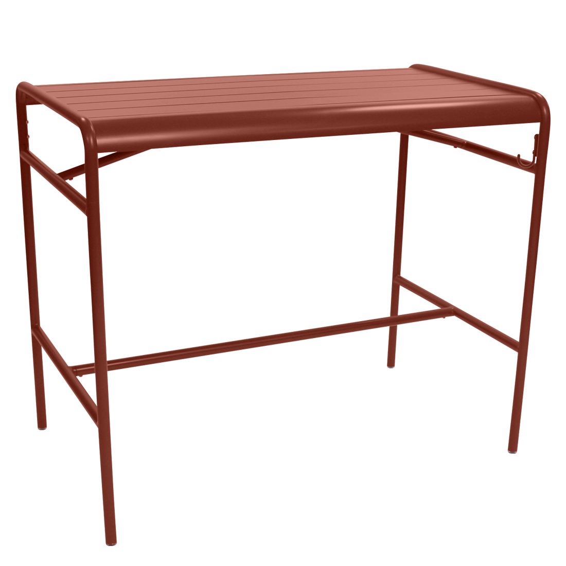 fermob luxembourg hoher tisch 126 ockerrot 20 64425