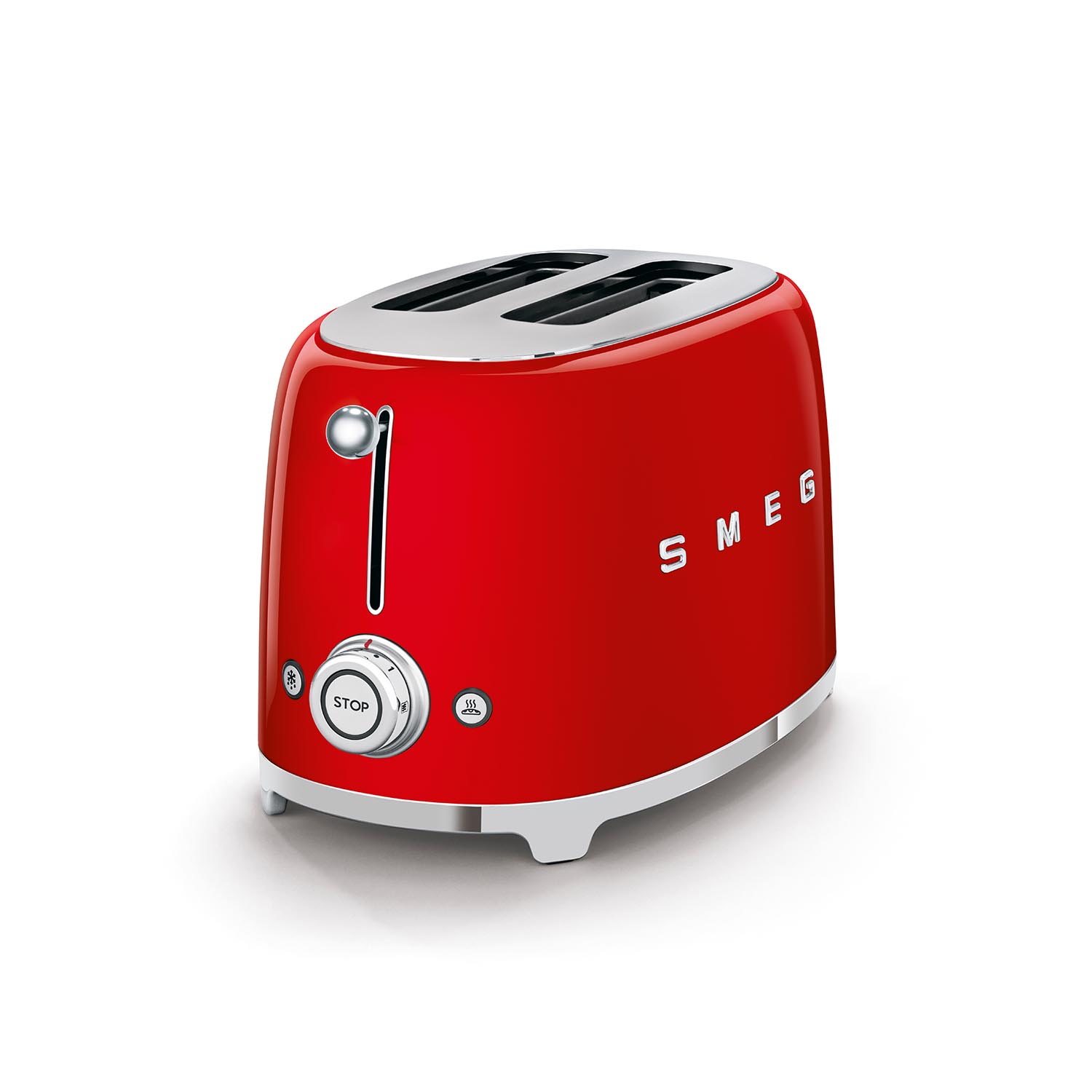 Rot 2 Scheibentoaster 50s Style TSF01 SMEG