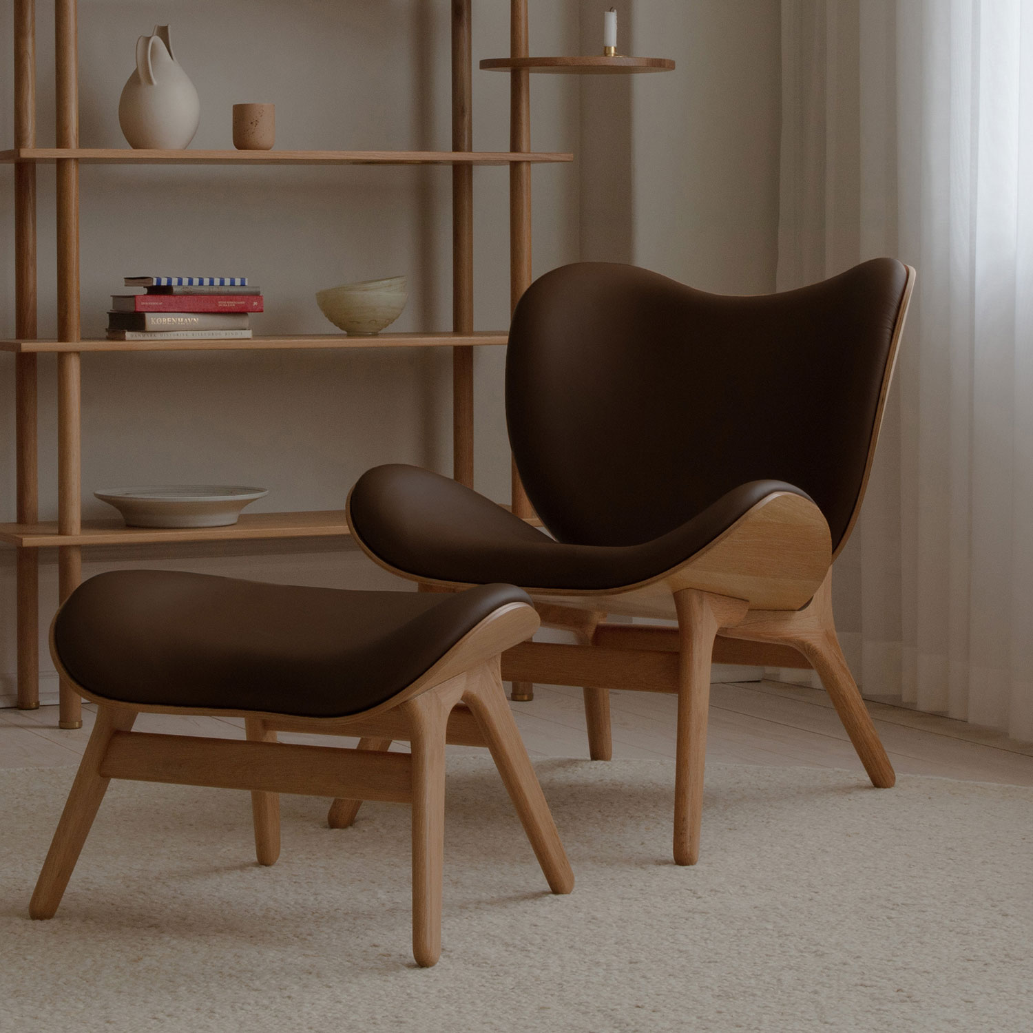 leder a conversation piece low 100837