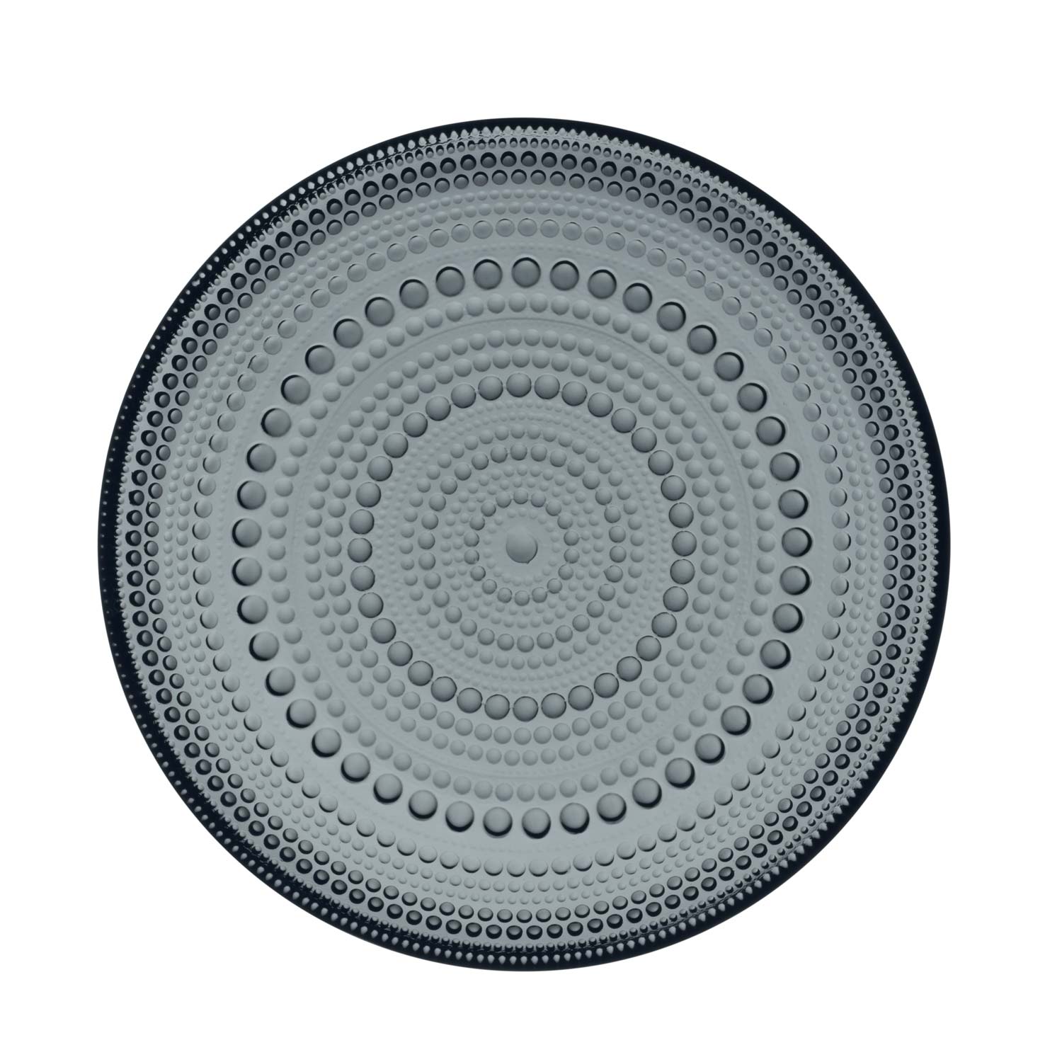 iittala Kastehelmi plate 170mm dunkelgrau 103248