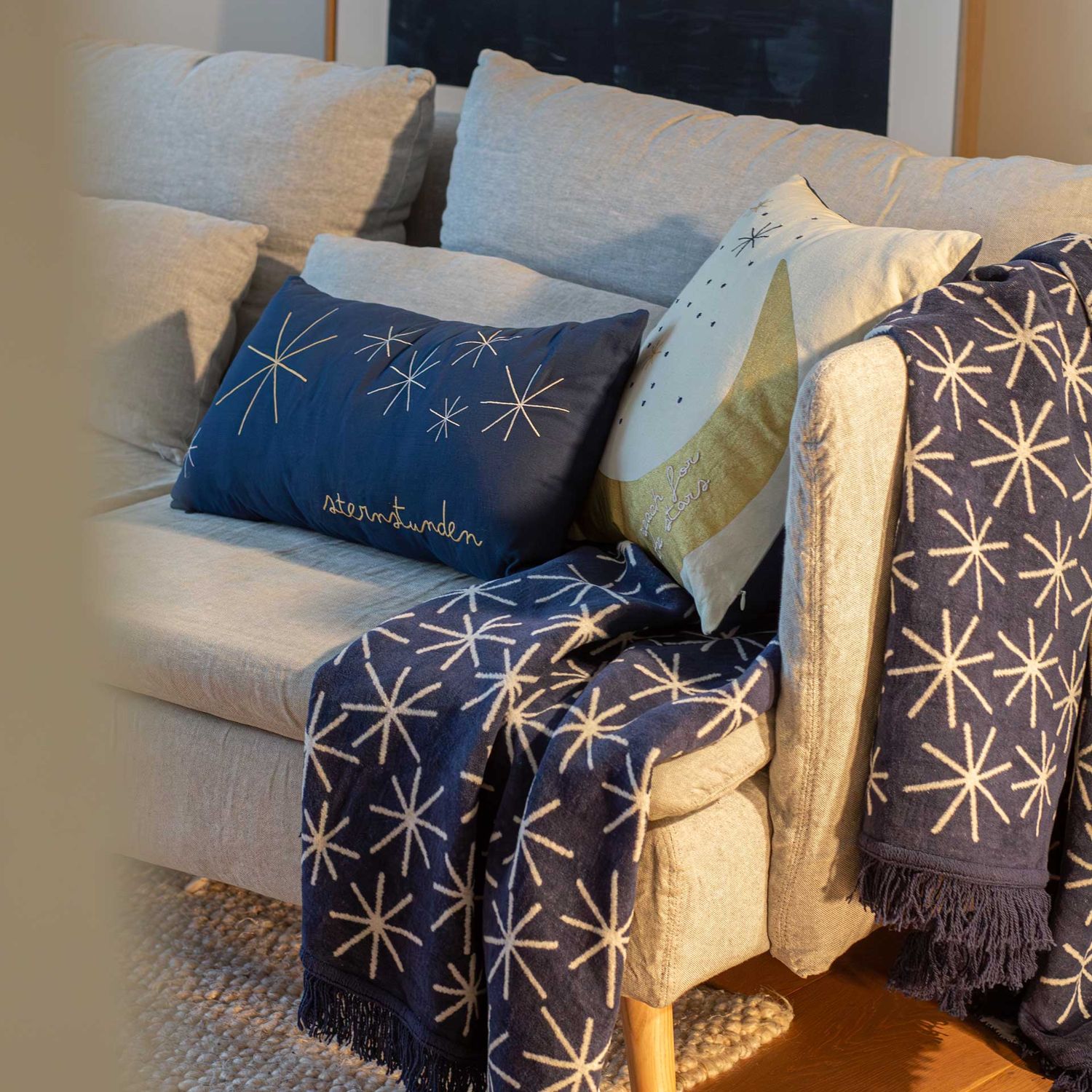 Räder Design - Kissen Nachthimmel Sternstunden