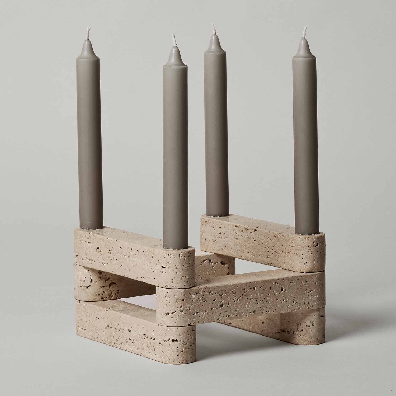 Ferm Living - Newel Modulares Kerzenhalter-6er-Set