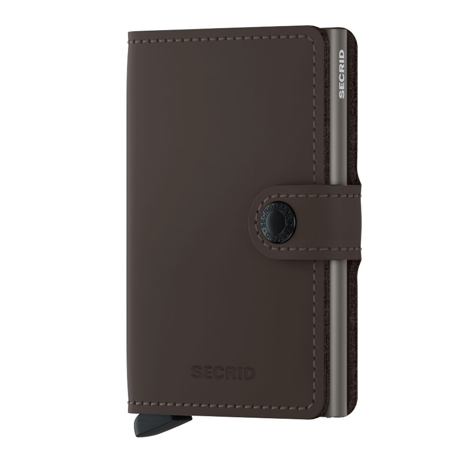 secred Miniwallet matte truffle earth 104004