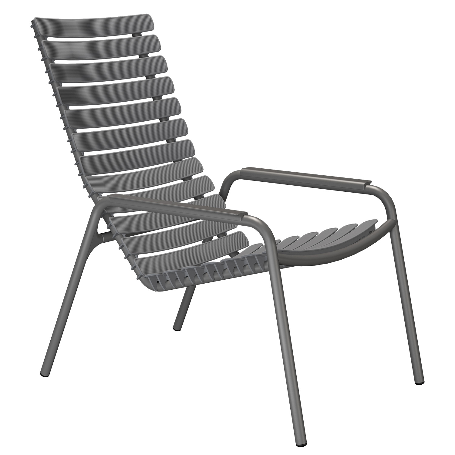 houe reclips lounge chair dunkelgrau 22306 7026 26 92663