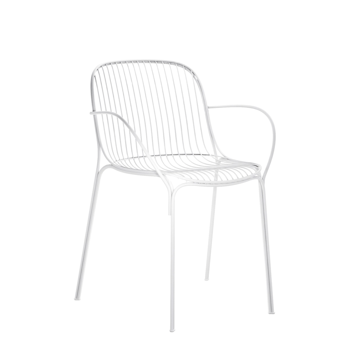 kartell hiray poltronicina weiss freisteller2 90020