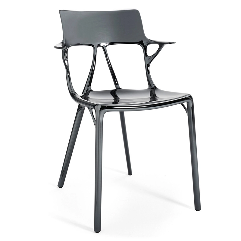 kartell ai metall stuhl titan seitlich 102446