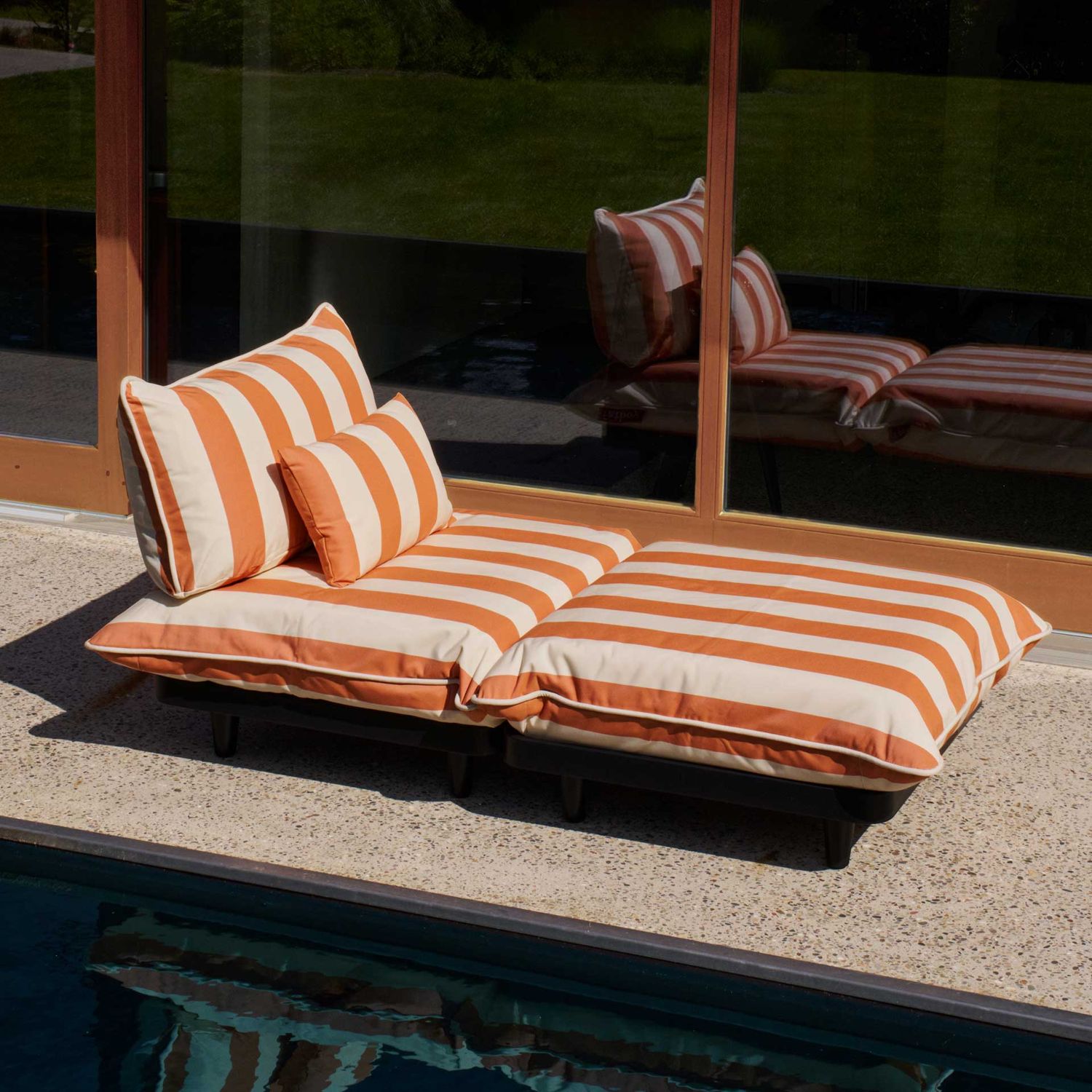 Fatboy - Paletti Stripe Orange Creme Set medium links