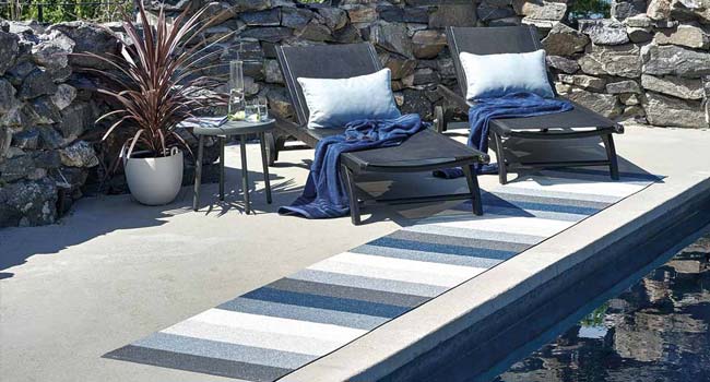 Pappelina Teppiche Molly Outdoor aus Kunststoff