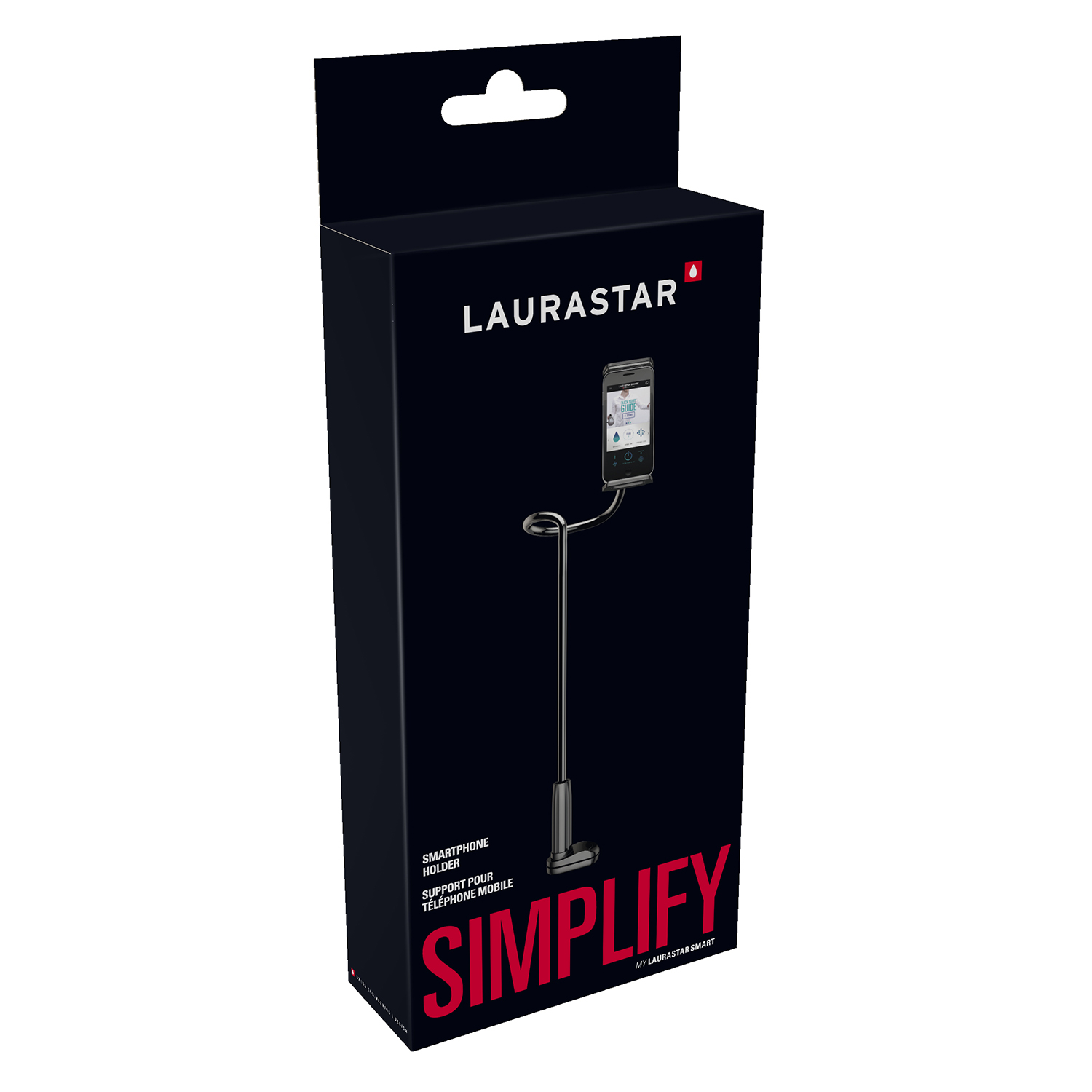 laurastar smartphone halterung verpackung 99343