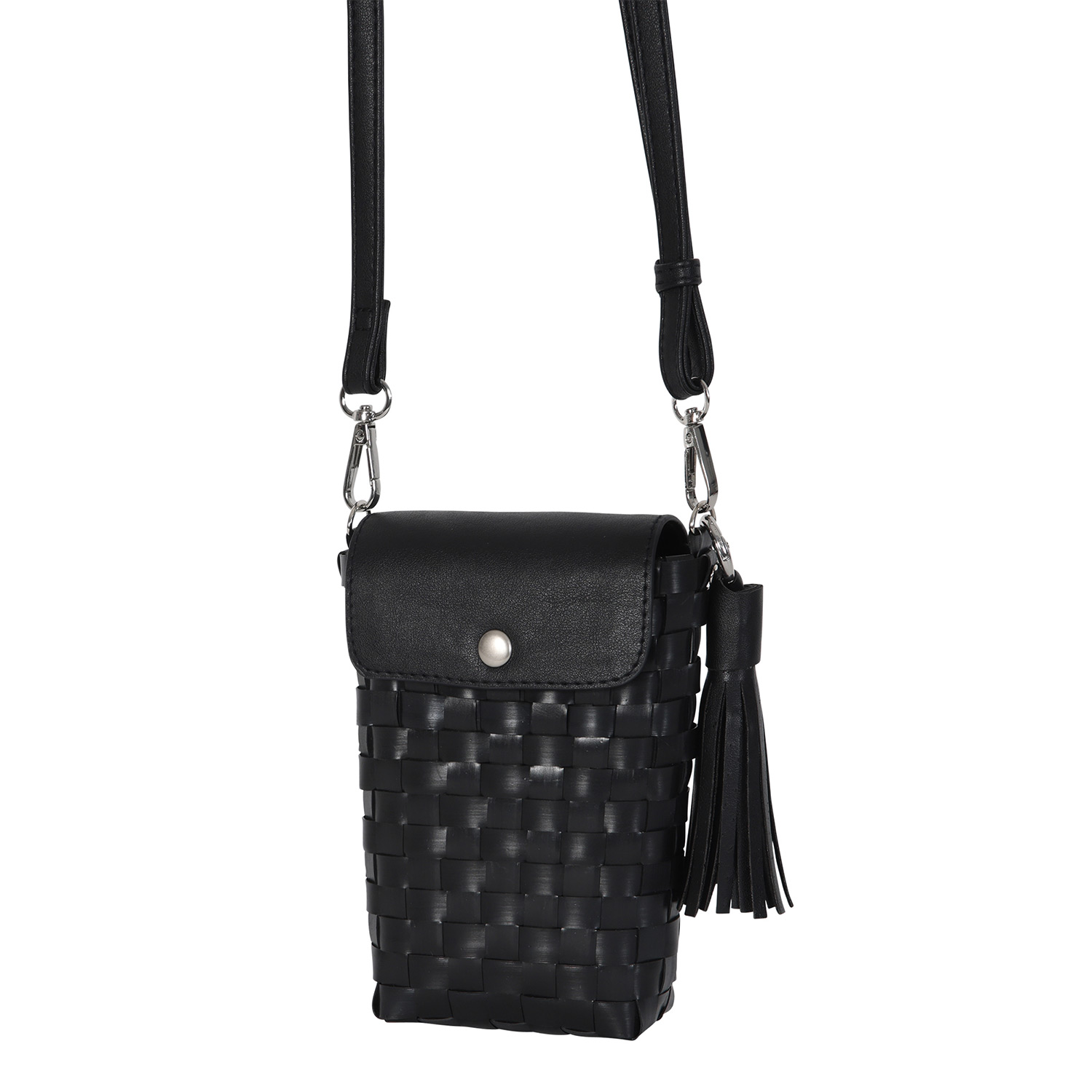 Handed By - Scoop Handtasche schwarz