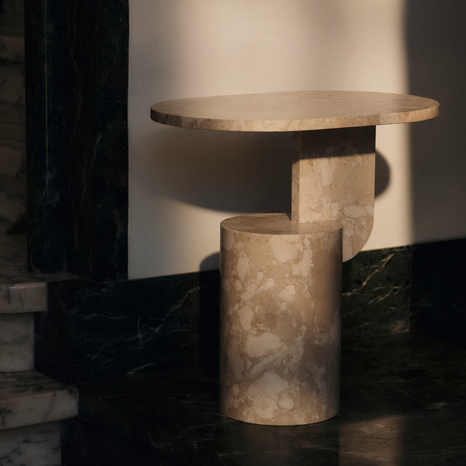Ferm Living - Insert Beistelltisch stone sand