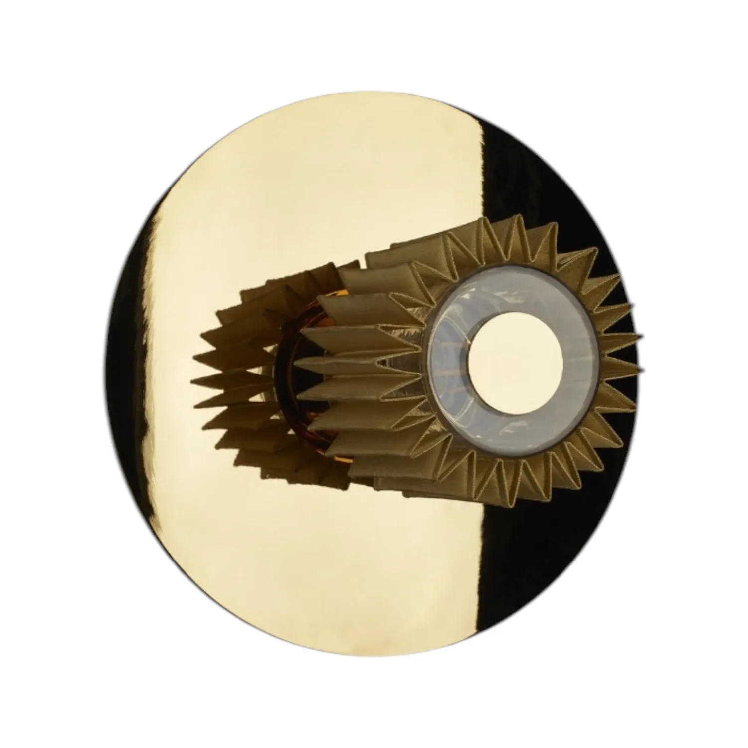 DCW - In The Sun Wandleuchte Ø 27 cm gold/gold