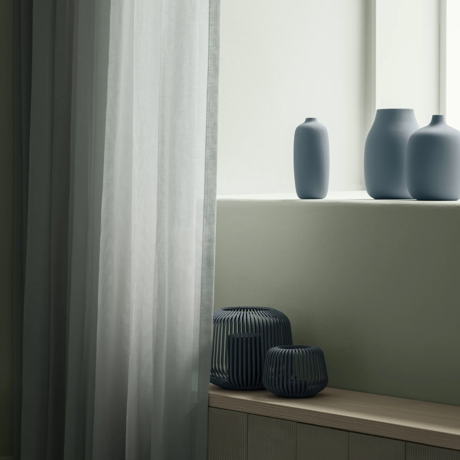 blomus - LITO Laterne steel gray XS