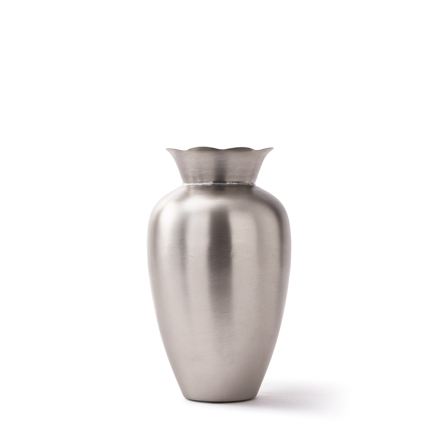 Pols Potten Wavy Vases 300 205 053 silberne Vase Seite 102408