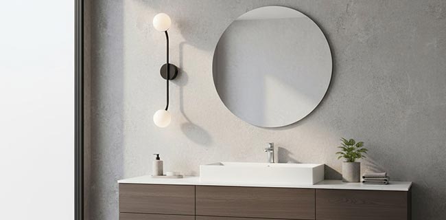 Decor Walther Wandleuchte im Bad