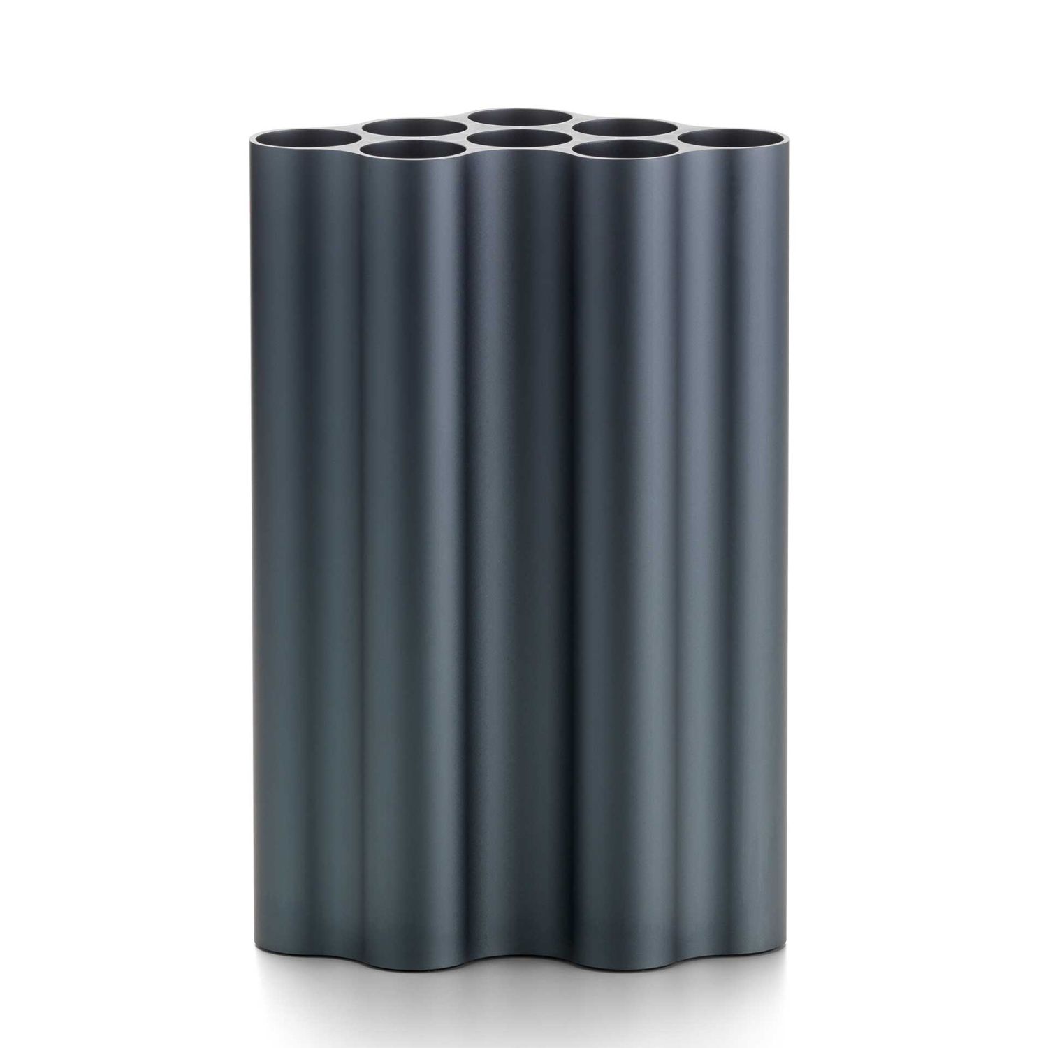 Vitra - Nuage Vase large stahlblau eloxiert