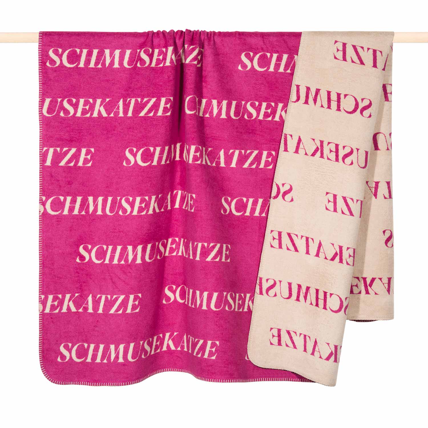 pad Letters Decke 150x500 pink 103551