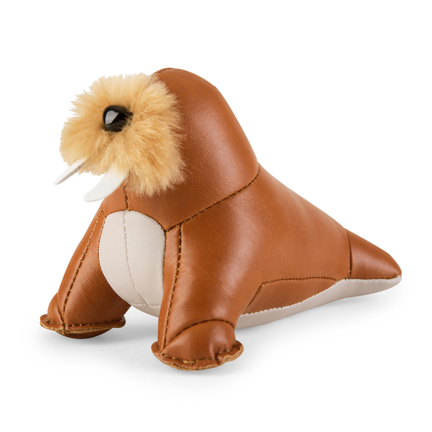 zueny briefbeschwerer walross walu leder 82802