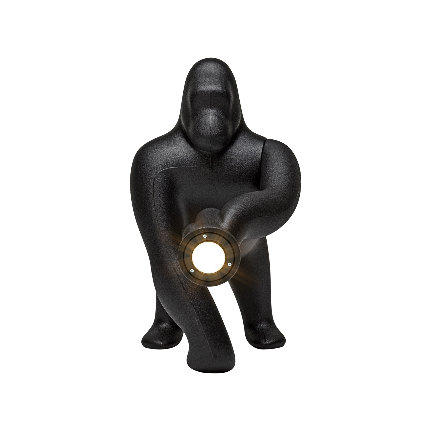 qeebo kong leuchte xs schwarz frontal 97491