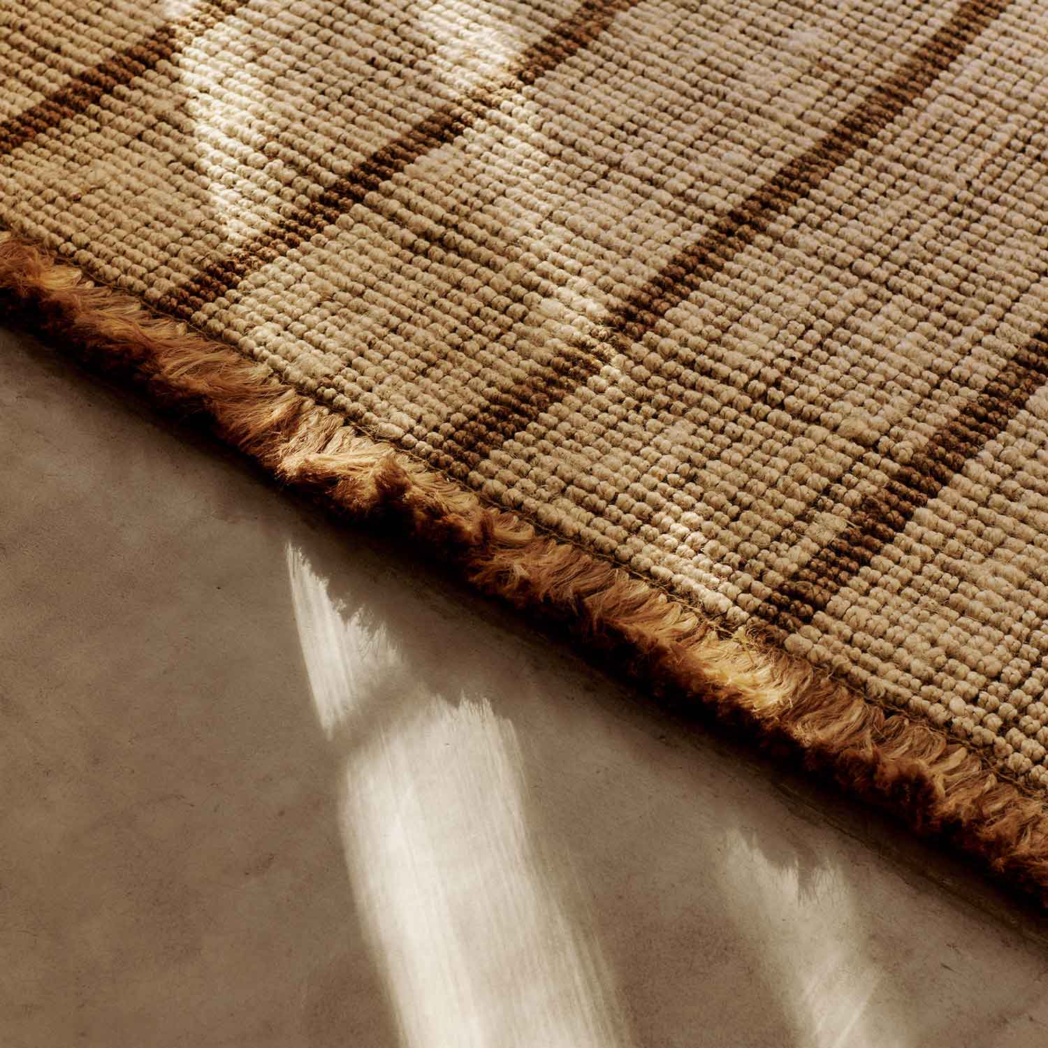 Ferm Living - Athens 170x240 cm Stripes natural/off-white