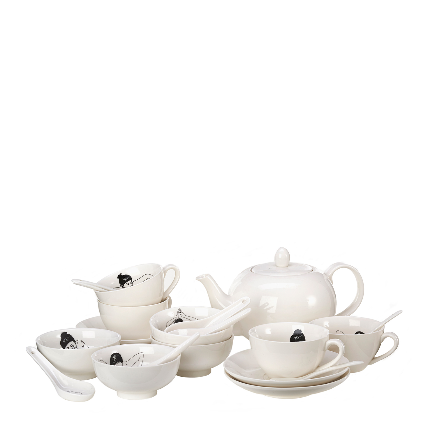 pols potten undressed tee set kanne 95876