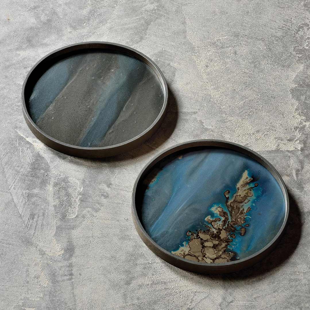 ethnicraft orgaic glastablett xs rund zwei ambiente 84912