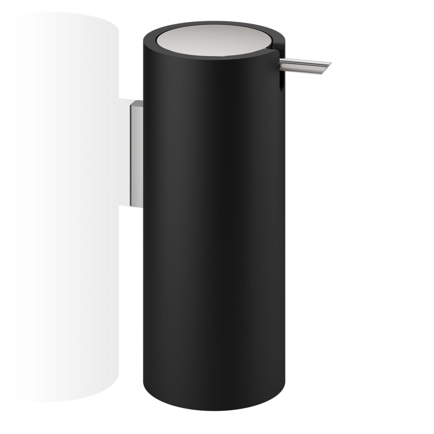 0972265 Stone Wand Seifenspender Edelstahl matt schwarz Decor Walther