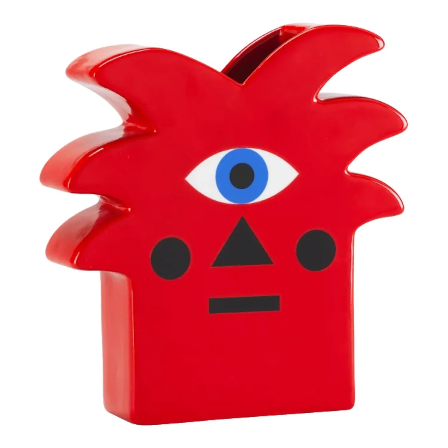 Qeeboo - Oggian Red Palm Palmen-Vase