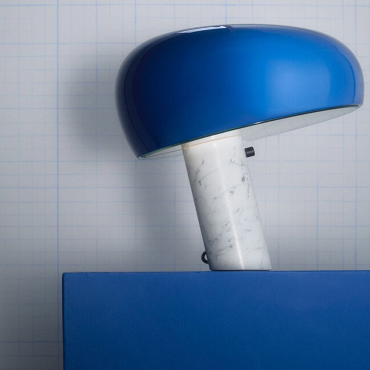 flos snoopy tischleuchte blau Ambiente 2 107800