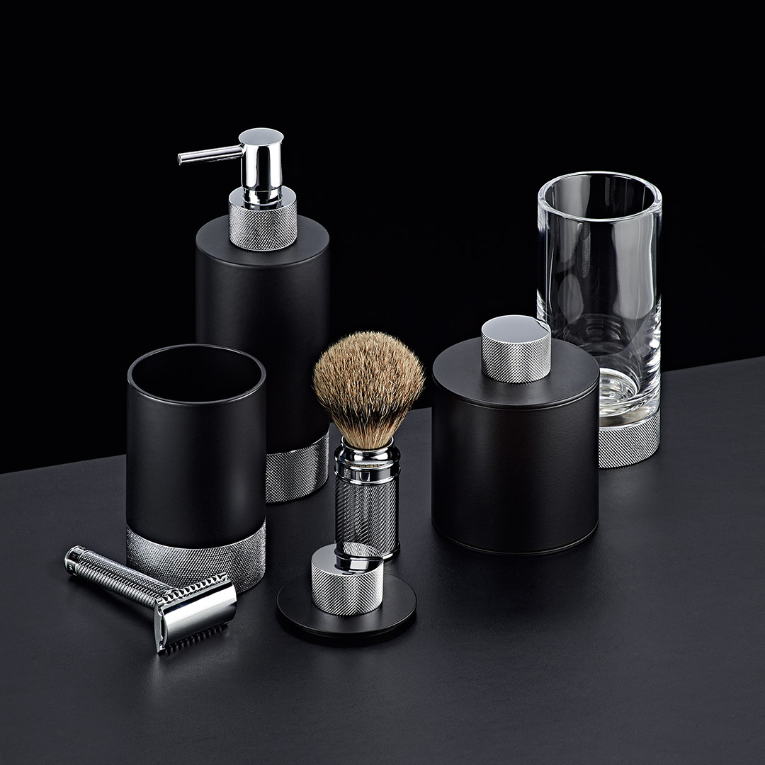 decor walther club seifenspender schwarz 65545