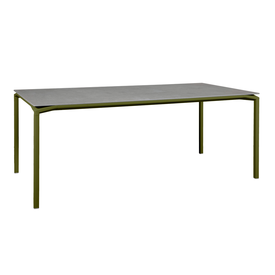 Fermob - Calvi Mineral Tisch 195x95 cm kreta pesto